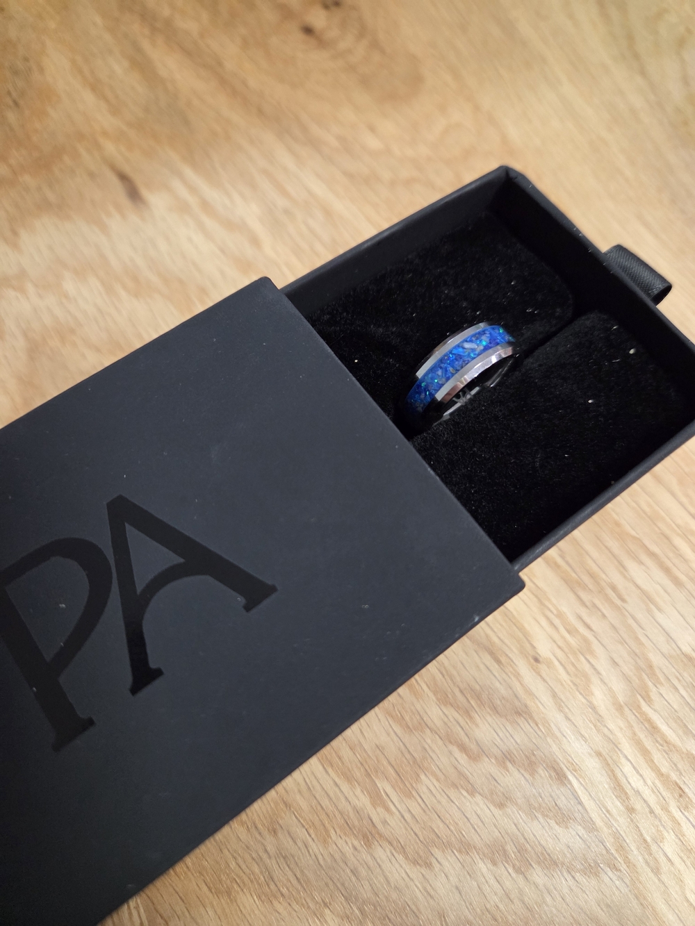 Patrick Adair "Winter's Howl" Tungsten 8MM Band Mens Ring